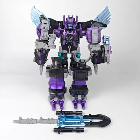 In Stock 21CM Transformation 5 IN 1 Predacons TENGYANG DARK Predaking Mechanical Beast Robot Action Figure Boys Toys Gift