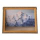 thumbnail image 4 of Pintura al óleo Cat House Art Marco de la casa Cuevas de gatos portátiles con tablero de rascado Casa de juguete de gato interior para pequeñas B, 4 of 8