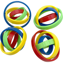 2082 Pk4 Foot Gyro - Plastic Interactive Bird Foot Toy