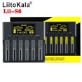 thumbnail image 2 of LiitoKala lii-S6 Cargador de batería 18650 Cargador 6 ranuras Detección automática de polaridad para, 2 of 4