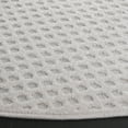thumbnail image 3 of SAFAVIEH Stella Rosheen Geometric Indoor/Outdoor Area Rug, Ivory, 6'7" x 6'7" Round, 3 of 14