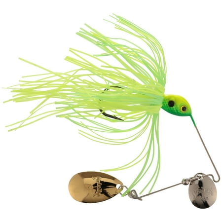 Strike King Lil Mr Money 3/16oz Spinnerbait Lure Limetreuse