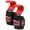 Red, variant on WYOX Weightlifting Wrist Straps with Steel Hooks, 7mm Padded Grips for Powerlifting, Deadlifts, Pull-Ups (Pair)