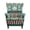 Aztec Pattern Green, variant on SEANATIVE Wingback Chair Protector 2 Piece Stretch Wing Chair Slipcovers Spandex Armchair Covers Non-Slip Wing Back Sofa Cover Single Seat Sofa Couch Cover, Starfish Sea Shell Blue White
