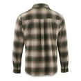 thumbnail image 2 of Guide Gear Heavyweight Flannel Shirt Jacket Hunter Green Plaid XL, 2 of 2
