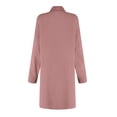thumbnail image 5 of Shirt Dresses for Women Long Sleeve Button Down Collared Loose Fit Midi Dress Spring Work Dress with Pockets, 5 of 7