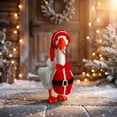 thumbnail image 6 of Lzobxe Lawn Goose Costume Garden Christmas Gooses Clothes for 23" Cement or Plastic Statue, Yard Garment Set for Patio Front Porch Decor, 6 of 8