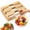 Natural-1, variant on NUBILY WrapNeat 3 in 1 Wrap Organizer with Cutter and Labels, Plastic Wrap, Aluminum Foil and Wax Bamboo Dispenser for Kitchen Storage Organization Holder for 12" Roll (Natural)