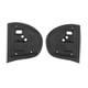 thumbnail image 1 of Paquete de 2 juntas de espejo de puerta exterior, sellos de goma duraderos, accesorios para coche de 4,33x4,84 pulgadas Macarena Sellos de junta de espejo de puerta de coche, 1 of 7