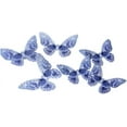 thumbnail image 6 of Crystal Candy Delft Blue Edible Butterflies - Pack of 22, 6 of 6