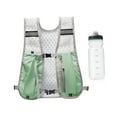 thumbnail image 2 of Colaxi Hiking Vest Pack with 500ml Water Bottle Daypack Reflective Design Multipurpose Breathable for Jogging Lightweight Light Green, 2 of 8