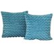 thumbnail image 1 of Fundas de almohada de piel sintética de felpa suave de lujo para sofá Fundas de almohada decorativas de piel Paquete de 2 (18 "x 18") Ofspeizc CZJJ-ZC66-1, 1 of 6