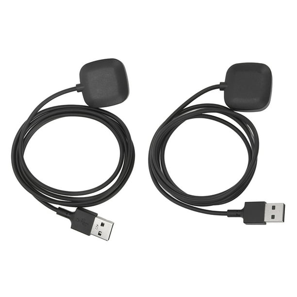 Cargador de Reloj Inteligente Base de Carga Inalámbrica con Transmisión de Datos para Versa 3 Sense Protección contra Cortocircuitos Alimentada por USB ANGGREK Otros