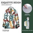 thumbnail image 4 of Hawaiian Backpack for Students Tropical Leaf, Jungle Leaves School Bag Palm Inspired Summer Bookbag for Travel and Sports, 4 of 4