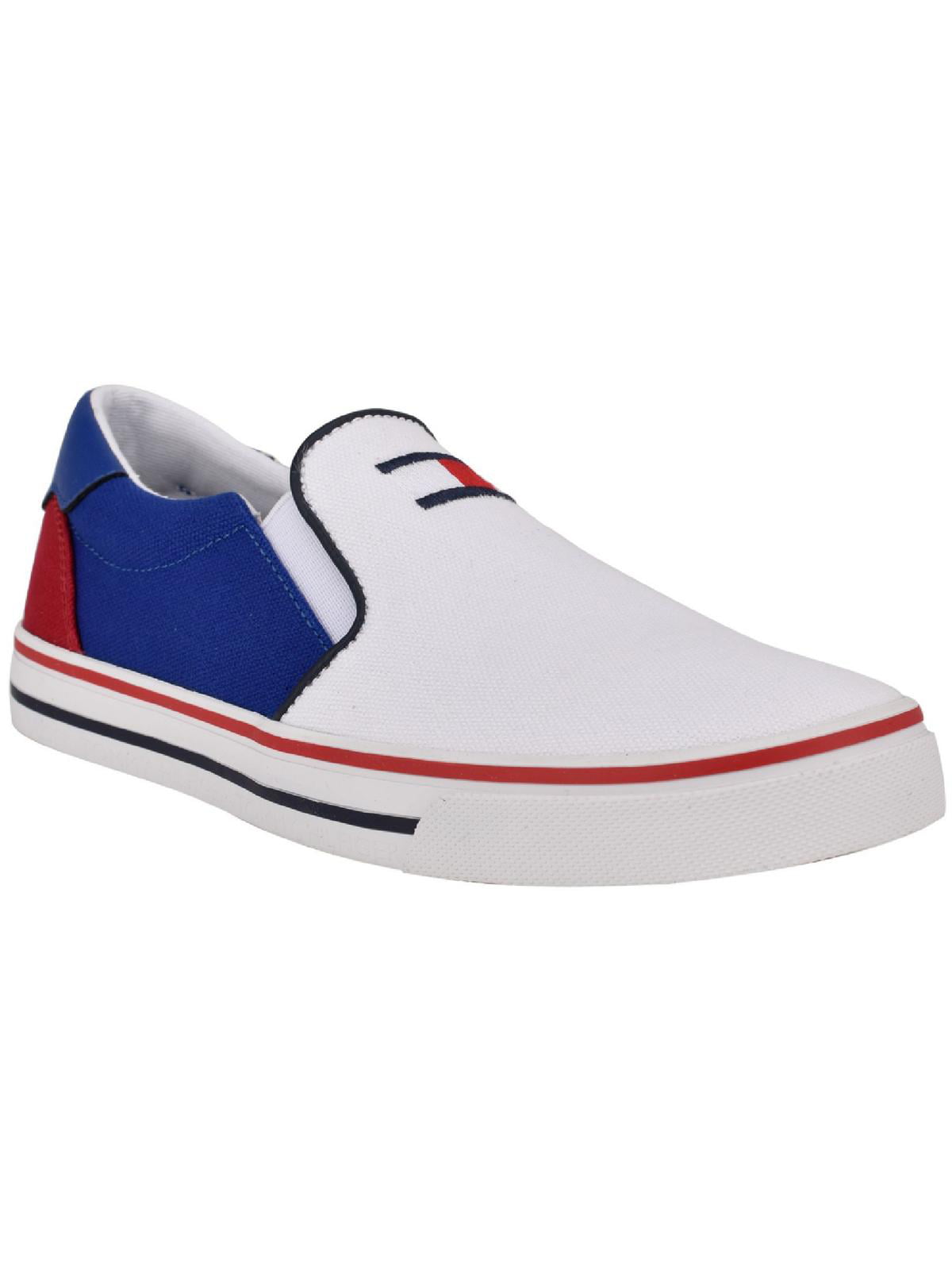 Tommy Hilfiger Womens Oaklyn 3 Canvas Slip-On Sneakers White 6.5 Medium - Walmart.com