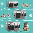 thumbnail image 4 of Seiyierr Pet Playpen, Foldable Kitten cage Puppy Play Pen, Dog Playpens, Puppys Pens for Indoors, Travel Crate with Carrying Case, Tent Outdoor Camping Use, 4 of 6