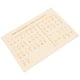 thumbnail image 5 of ColoMX Tablero de números de letras Braille, tablero de aprendizaje de madera, tablero de aprendizaje Braille, personas ciegas esenciales, 5 of 7