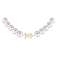 thumbnail image 3 of ANGARA 16" Single Strand Freshwater Cultured Pearl Choker in 14K Yellow Gold for Women | June Birthstone, Birthday, Anniversary, Jewelry Gift for Women | Pearl Necklace, 3 of 7