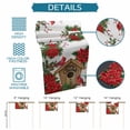 thumbnail image 6 of Christmas Table Runner 120 Inches Long Farmhouse Dress Scarves, Red Cardinal Poinsettia Hut Berry Pine Needles Dining Tablerunner for Coffee Table/Kitchen Island/Party Décor, 13" x 120", 6 of 8
