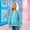 Light Blue, variant on HOMADLES Hoodies for Teen Girls Cute Girls Long Sleeve Soft Sweatshirt Oversized Casual Hooded Sweatshirt Black 2 T