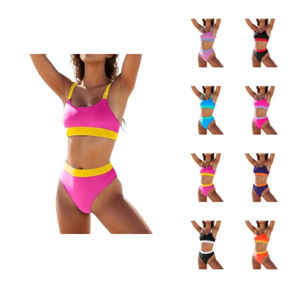 Two Piece Swimsuit for Women Push Up Bikini Set Thong Brazilian Womens Swimsuits Bathing Suit