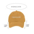 thumbnail image 3 of Gorra de béisbol ajustable clásica baja con estampado sin estructura para hombre y mujer, 3 of 5