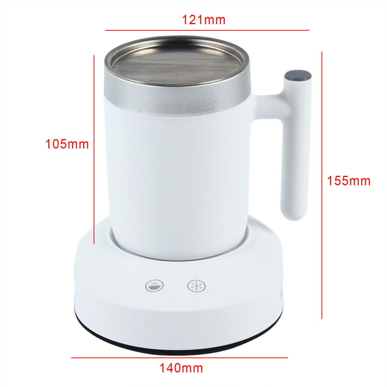 Gynnx Coffee Cup Warmer, Coffee Warmer for Desk with Light, Mode Beverage  Warmers Plate Electric Smart Cup Warmer Pad (White