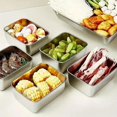 thumbnail image 2 of Recipientes para alimentos Souso de acero inoxidable apilables, 6 piezas, 2 of 8