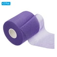 thumbnail image 3 of Uxcell 30 Yard PU Tennis Badminton Racket Grip Cushion Wrap Tape Backing Film, Purple 2 Pack, 3 of 6