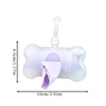 thumbnail image 2 of Dog Poop Bags, Scented Leakproof Extra Thick Pet Waste Disposal Rolls Outdoor Walking Travel Sanitary Trash Refill Heavy Duty Sturdy Durable Bags Dogs Cats 60pcs, 2 of 5