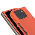 thumbnail image 4 of Design for Google Pixel 9 Pro Fold Case with Hinge Protection, Liquid Silicone Soft Gel Rubber Heavy Duty Shockproof Anti Scratch Cover Full Body Protective Phone Case,Orange, 4 of 5