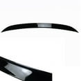 thumbnail image 5 of Rear Trunk Wing Lip Spoiler For Mercedes-Benz X253 GLC300 GLC43 2016-2022 2017 Carbon Fiber Look Black  Gloss Black, 5 of 10