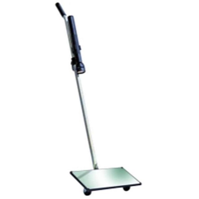 ISN SES3714 Rolling Inspection Mirror with a Flashlight Clip on The Handle