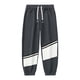 thumbnail image 1 of Pantalones deportivos de pana para hombre, de longitud completa, informales, lisos, con cintura elástica y bolsillo, para correr, 1 of 3