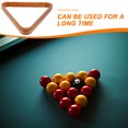 thumbnail image 3 of Billiard Ball Storage Rack Snooker Fixing Rack Wood Pool Table Part Triangle Billiard Holder, 3 of 5