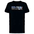 thumbnail image 1 of Belguim, Travel Lovers Quote Tee Men's -Image by Shutterstock, 1 of 1