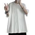 thumbnail image 1 of Camiseta de manga corta con estampado de patrón,Camiseta de manga corta para hombre Camiseta de manga corta para hombre Camiseta con estampado de patrón Lograr más, 1 of 8