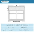 thumbnail image 6 of Red Raccoon and Face Valance Curtains 54"x18" Rod Pocket for Kitchen Living Room Windows Farmhouse Decor, 6 of 6