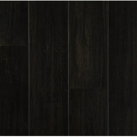 Islander Flooring Dark Night Engineered Bamboo with HPDC Rigid Core Flooring - Sample