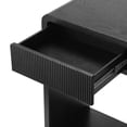 thumbnail image 5 of Christopher Knight Home Modern 3-Drawer Console Table with Storage Cabinet, Wood Frame, Black, 5 of 9