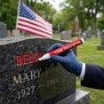 thumbnail image 4 of Waterproof Stone Touch-up Pen for Headstone Inscription Restoration and Tombstone Repair, Strong Coverage, Ideal for Gravestone Lettering and Memorial Inscriptions,Gold, 4 of 9