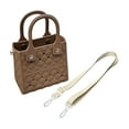 thumbnail image 4 of Bolsa de playa para mujer con diseño de dibujos animados, cesta de almacenamiento de EVA para fiestas, citas y piscinas marrón, 4 of 8