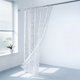 thumbnail image 4 of Cortina de Ducha Semitransparente con Ojetes Reforzados Antióxido, Cortina de Baño Impermeable de Alta Resistencia, 180x220 cm, 4 of 8