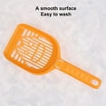 thumbnail image 3 of dnusflzt Plastic Cat Litter Scoop,Kitty Litter Boxes Scooper with Handle Mesh and Hanging Hole Pet Sift Shovel for Litter Box Kitten Pooper Lifter, 3 of 4