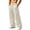 Mens Pants Beige, variant on Big & Tall Mens Baggy Pants Casual Elastic Waist Drawstring with Pockets Trousers Streetwear Dad Gifts