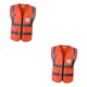 thumbnail image 1 of Sonducket Chaleco reflectante premium chaleco impermeable sin mangas de seguridad amarillo L Type2, 1 of 6