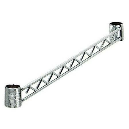 

Quantum Storage HB60S Wire Shelving Hang Rail 60 in. - Stainless Steel