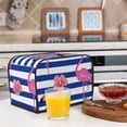 thumbnail image 6 of Picia Flamingo Print 2 Slice Toaster Cover , Toaster Protector Dustproof Kitchen Appliance Cover, Kitchen Appliance Dustproof Protector, 6 of 7