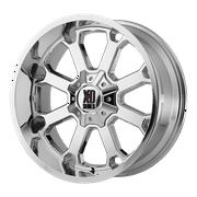 XD Wheels Xd825 Buck 25 Chrome Wheel with Alloy Steel (20 x 9. inches /6 x 72 mm, 18 mm Offset)