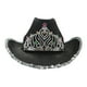 thumbnail image 3 of Disfraz de para Halloween Sombrero Vaquero para Mujer niñas disfraz accesorios festivo decoraciones,negro Sunnimix Sombrero de vaquero, 3 of 8